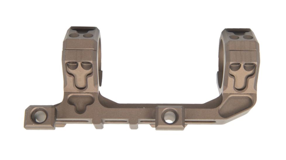 Troy Scope Mount Assembly, 34MM, 0MOA, Military Brown, SSCM-34M-00MT-00