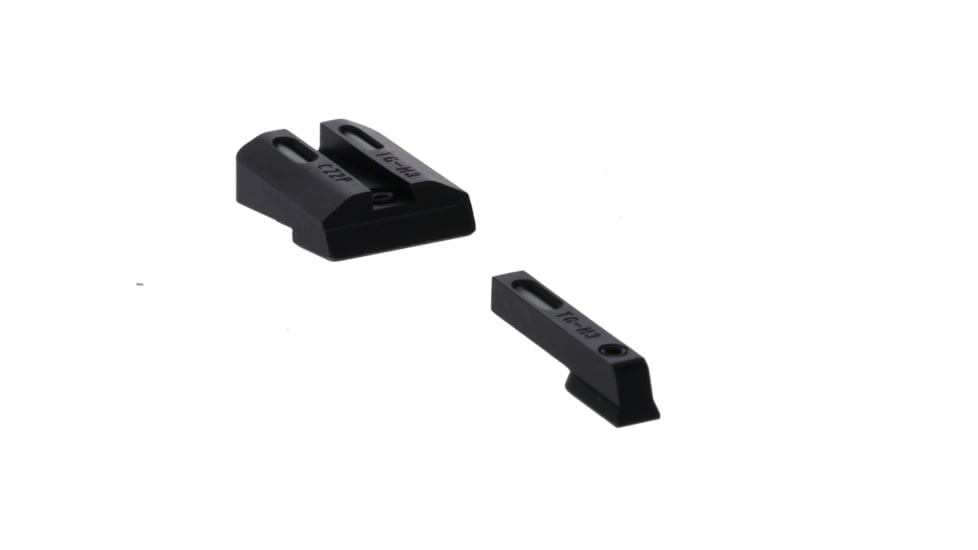 TruGlo Brite-Site TFX Day/Night Sights CZ P10/10C Green Tritium W/White Outlin, TG-TG13CZ2A