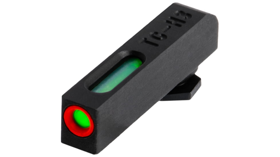 TruGlo Brite-Site TFX Pro Sight Set For Glock 17/17L/19/22/23/24/26/27/33/34/35/38/39, Green Rear, Green With Orange Focus Lock Front Sight, TG-TG13GL1PC