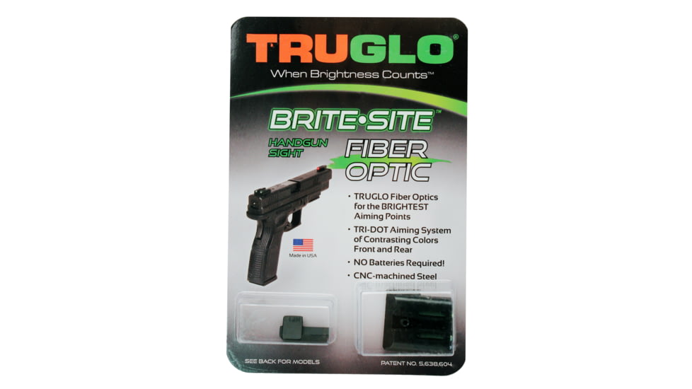TruGlo Fiber Optic Sights For S&amp;W M&amp;P, TG-TG131MP