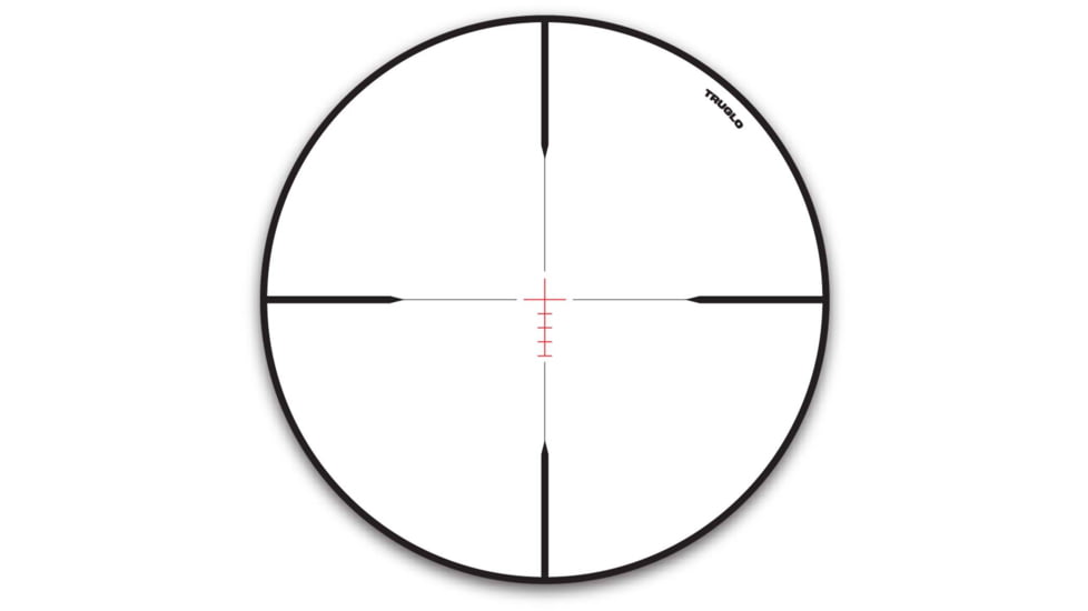 TruGlo Intercept 3-9x40mm Rifle Scope, 1in Tube, 1/4-MOA, TG-TG85394BI