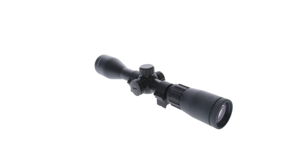 TruGlo Intercept Rifle Scope 3-9x42mm Illuminated BDC Reticle One Inch Tube Matte Black Finish, TG-TG8539BIB