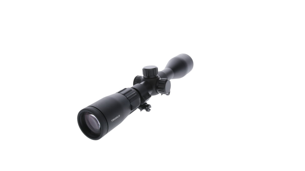 TruGlo Intercept Rifle Scope 3-9x42mm Illuminated BDC Reticle One Inch Tube Matte Black Finish, TG-TG8539BIB