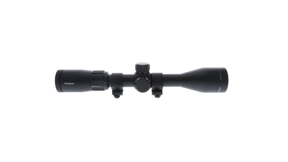 TruGlo Intercept Rifle Scope 3-9x42mm Illuminated BDC Reticle One Inch Tube Matte Black Finish, TG-TG8539BIB