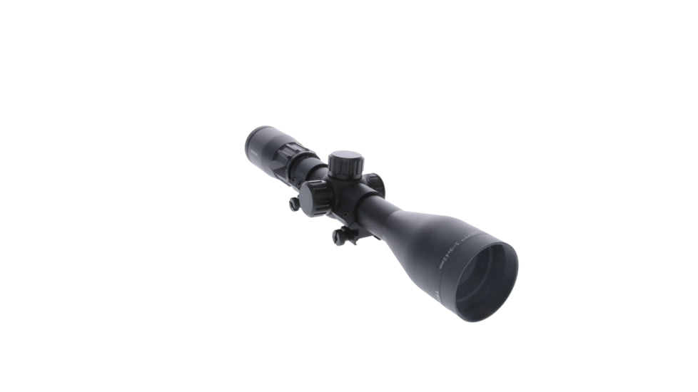 TruGlo Intercept Rifle Scope 3-9x42mm Illuminated BDC Reticle One Inch Tube Matte Black Finish, TG-TG8539BIB