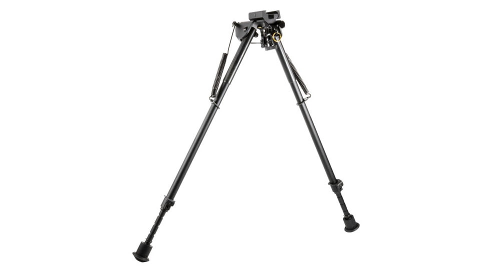 TruGlo Tac-Pod Fixed Base Adjustable Folding Bipod, 13- 23in, Black, TG-TG8901X