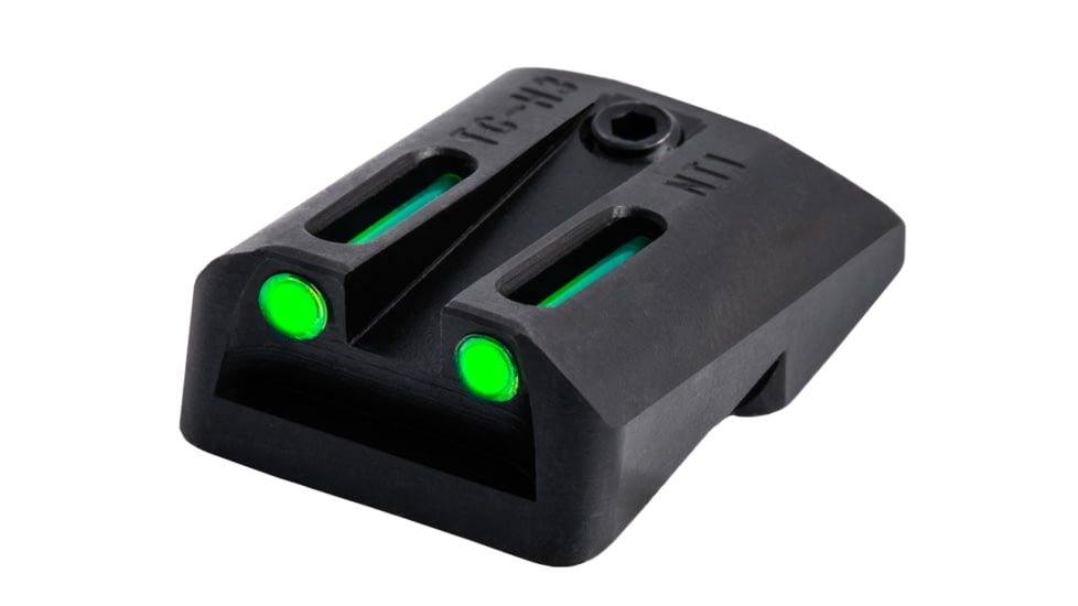 TruGlo TFO Fiber Optic Handgun Sight Set for Novak 1911 .270/.450, Green, TG-TG131NT2