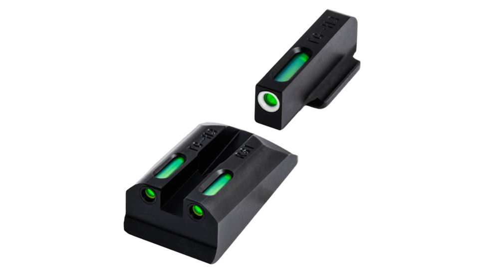 TruGlo TFX Ruger SR9/SR40/SR45-3 Dot Green Tritium/Fiber Optic Sight, TG-TG13RS1A