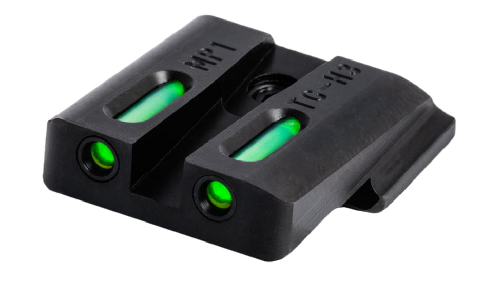 TruGlo TFX S&amp;W/M&amp;P Shield, .22 Models/SD9/SD40 3 Dot Green Sight, TG-TG13MP1A