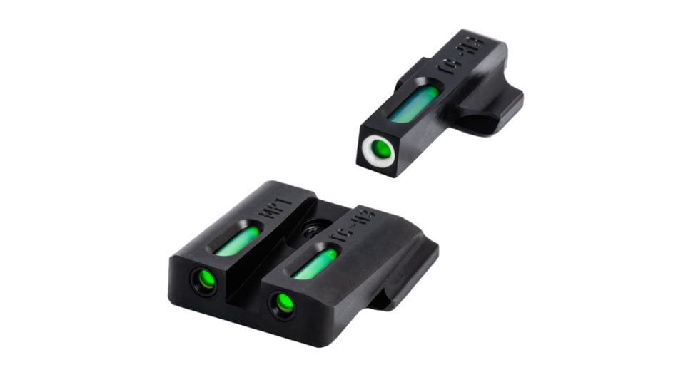 TruGlo TFX S&amp;W/M&amp;P Shield, .22 Models/SD9/SD40 3 Dot Green Sight, TG-TG13MP1A