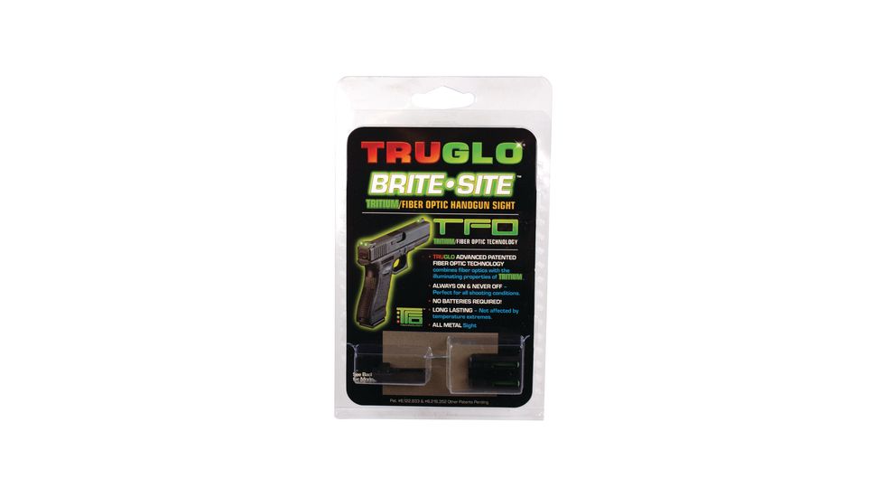 TruGlo Tritium Fiber Optic Brite-Site Handgun Sight For H&amp;K USP Excluding Compact and Tactical TG131HT