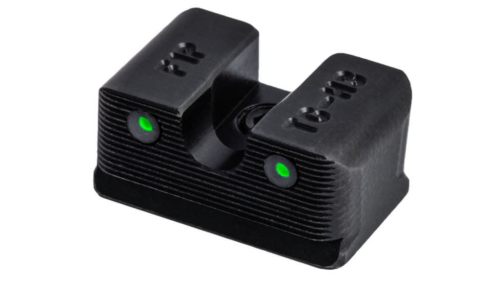 TruGlo Tritium Pro Handgun Sight Set for FN FNX45, White Focus Lock Ring, TG-TG231F3W