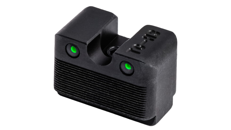 TruGlo Tritium Pro Handgun Sight Set for Glock Low MOS, White Focus Lock Ring, TG-TG231G1MW