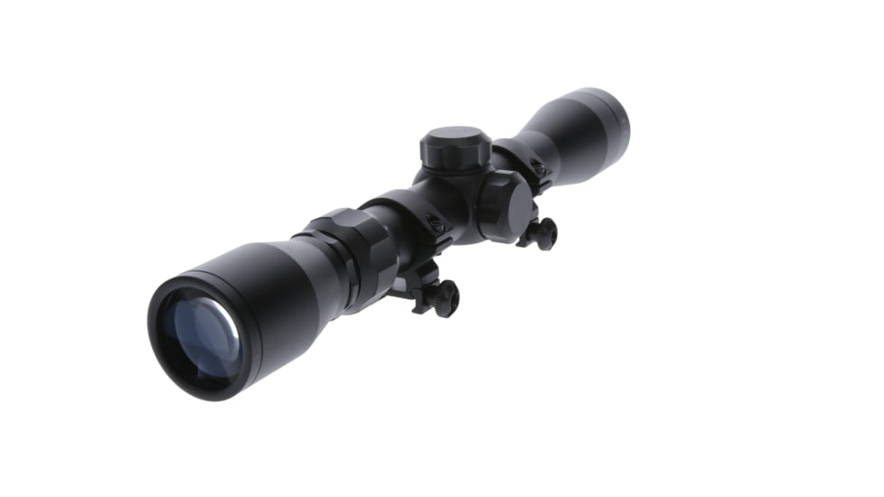 TruGlo Trushot Rifle Scope 2-7x32mm Duplex Reticle Matte Black Finish Includes Rings, TG-TG852732B