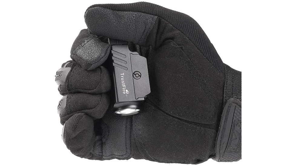 TrustFire GM23 Quick Release Li-Polymer Rechargeable CREE XP-L HI LED Sub-Compact Pistol Light, 800 Lumens, Black, GM23
