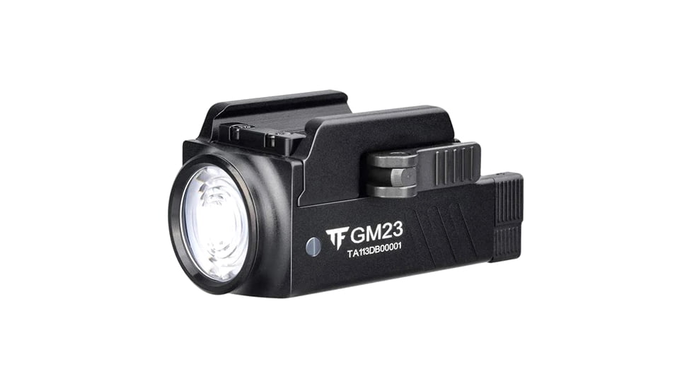 TrustFire GM23 Quick Release Li-Polymer Rechargeable CREE XP-L HI LED Sub-Compact Pistol Light, 800 Lumens, Black, GM23