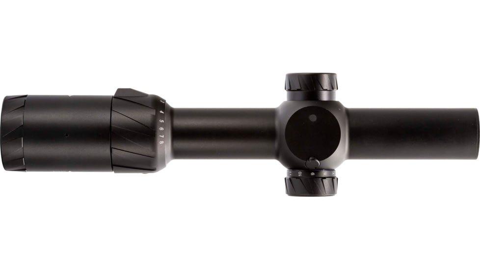 TRYBE Optics SLED LPVO 1-8x24mm Rifle Scope, 30mm Tube, SFP, BDC Reticle, Black, TRORS1-8x24-BL