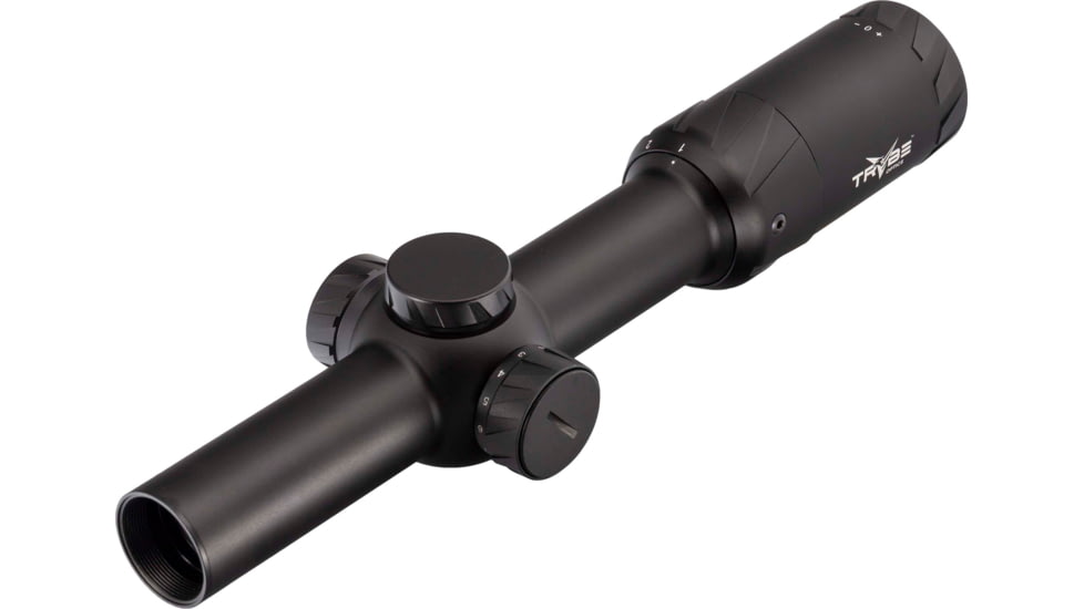 TRYBE Optics SLED LPVO 1-8x24mm Rifle Scope, 30mm Tube, SFP, BDC Reticle, Black, TRORS1-8x24-BL