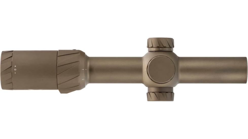 TRYBE Optics SLED LPVO 1-8x24mm Rifle Scope, 30mm Tube, SFP, BDC Reticle, Flat Dark Earth, TRORS1-8x24-FDE