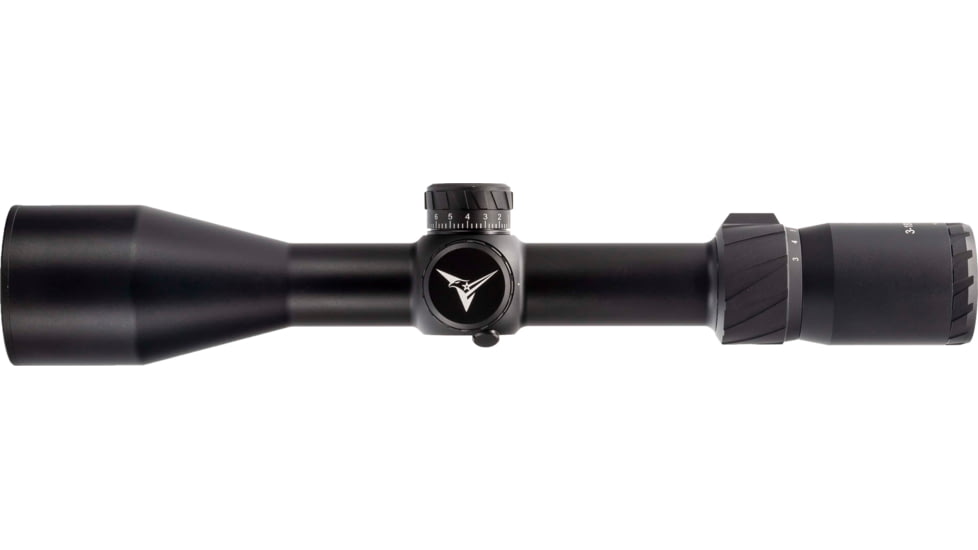 TRYBE Optics HIPO Rifle Scope, 3-18x50mm, 30 mm Tube, FFP, PLR-25 MOA Reticle, Black, TRORS3-18x50FFP-BL