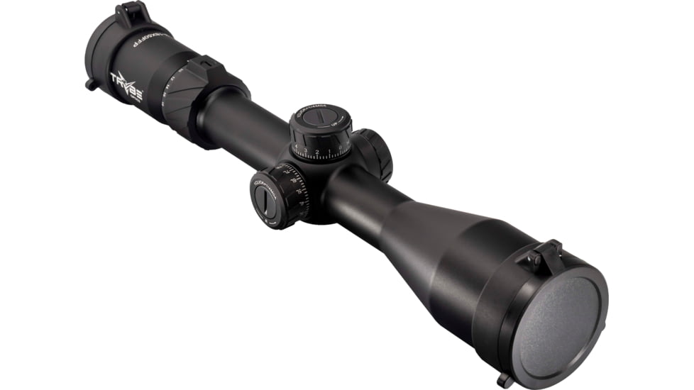 TRYBE Optics HIPO Rifle Scope, 3-18x50mm, 30 mm Tube, FFP, PLR-25 MOA Reticle, Black, TRORS3-18x50FFP-BL