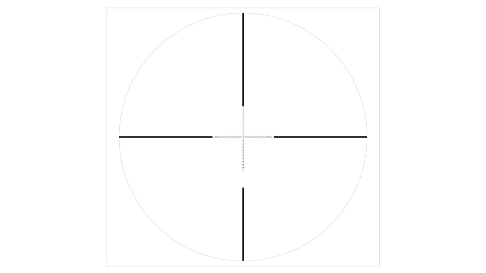 TRYBE Optics 4-16x44mm Rifle Scope and TRYBE Optics 30mm Cantilever Riflescope Ring Mount, Black