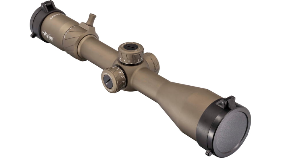 TRYBE Optics HIPO Rifle Scope, 3-18x50mm, 30 mm Tube, FFP, PLR-25 MOA Reticle, Flat Dark Earth, TRORS3-18x50FFP-FDE