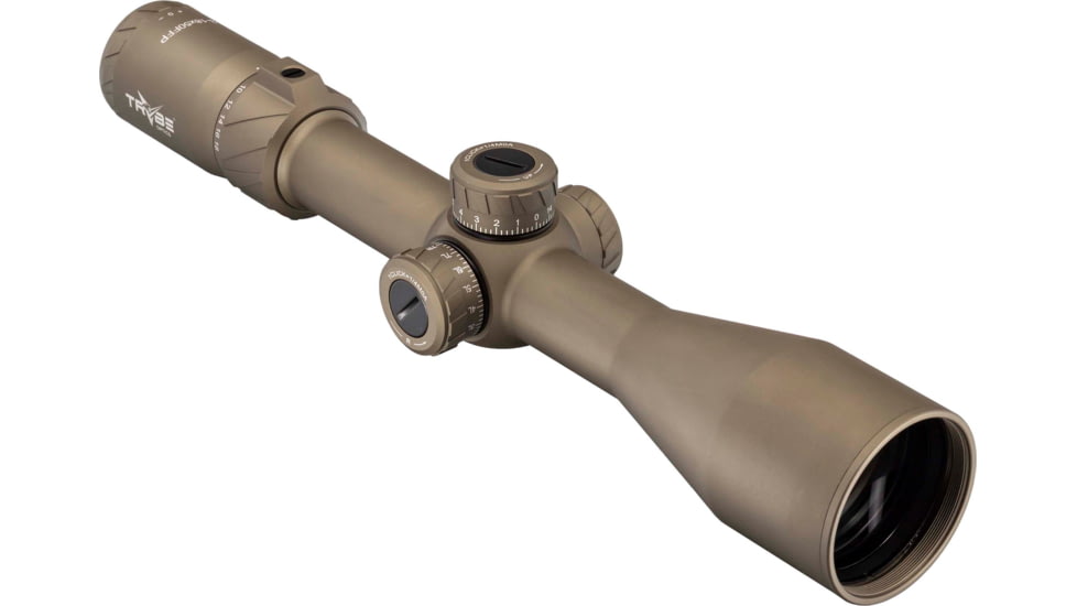 TRYBE Optics HIPO Rifle Scope, 3-18x50mm, 30 mm Tube, FFP, PLR-25 MOA Reticle, Flat Dark Earth, TRORS3-18x50FFP-FDE