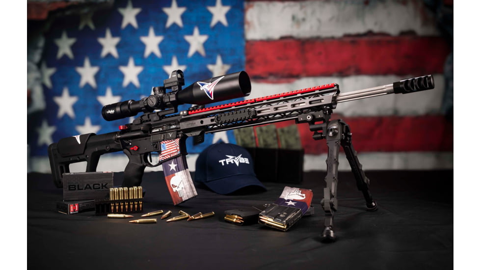 TRYBE Optics 3-18x50mm HIPO Rifle Scope, 30mm Tube, First Focal Plane (FFP)