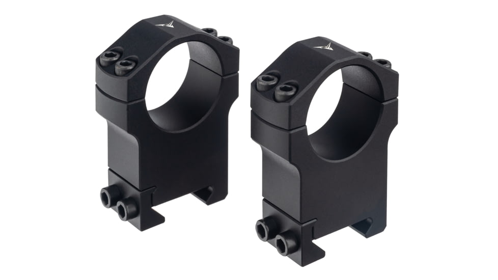 TRYBE Optics Advanced Scope Rings, Tube Dia 34mm, X-High, Black, TROHERNG34XH