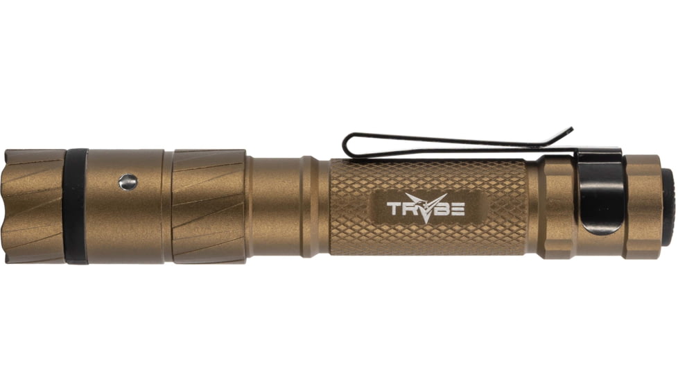 TRYBE Optics Micro Lithium Ion 350 Lumen Rechargeable Handheld Flashlight, Bronze, MICRO1K-BRZ
