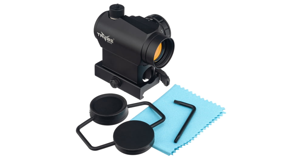 Demo, TRYBE Optics Micro Red Dot Sight, 3 MOA w/ QD Riser, Black, TRORD3MOA