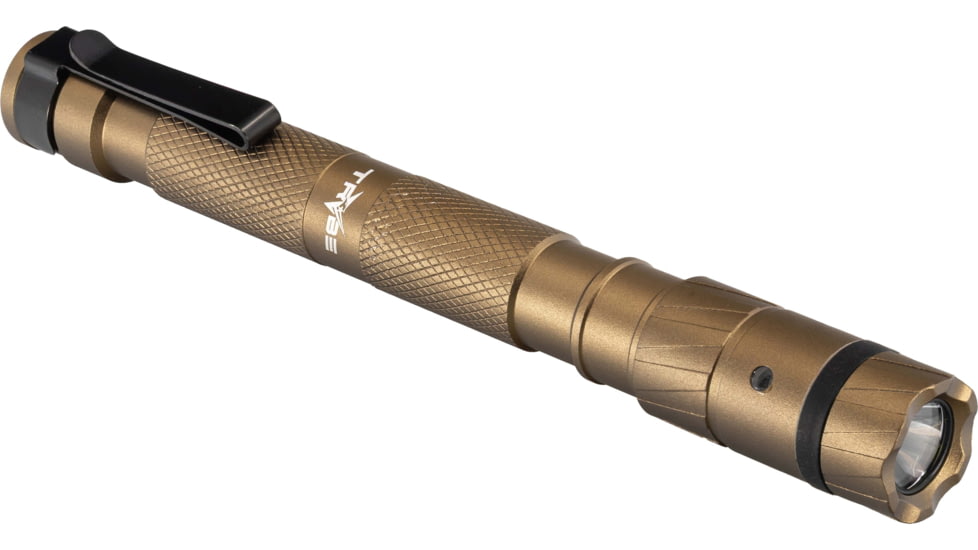 TRYBE Optics Mini Lithium Ion 500 Lumen Rechargeable Handheld Flashlight, Bronze, MINI1K-BRZ