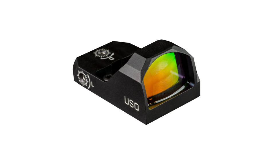 U.S. Optics Dynamic Reflex Sight, 2 MOA, Matte Black, Small, DRS