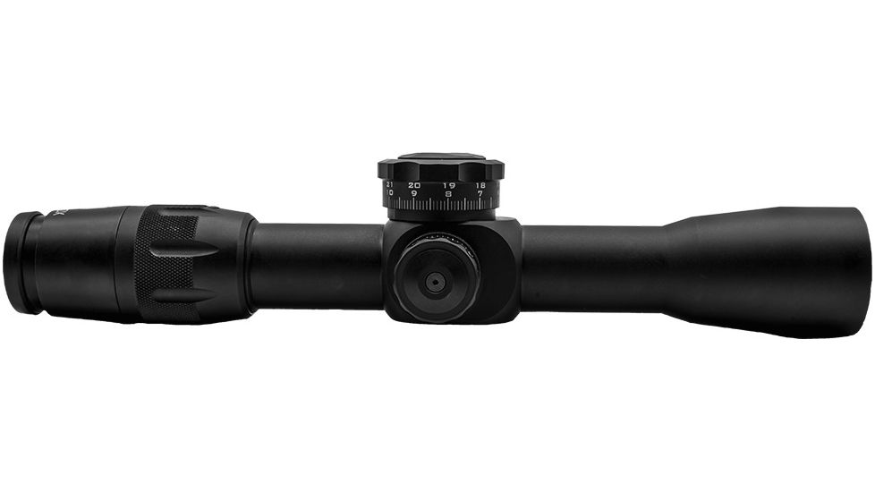 U.S. Optics FDN-10X Rifle Scope, 1.8-10x40mm, 34mm Tube, FFP, MOA Scale Type 1 Reticle, 1/10 MIL Elevation/ Windage Adjustment, Black, Small, FDN 10X MOA