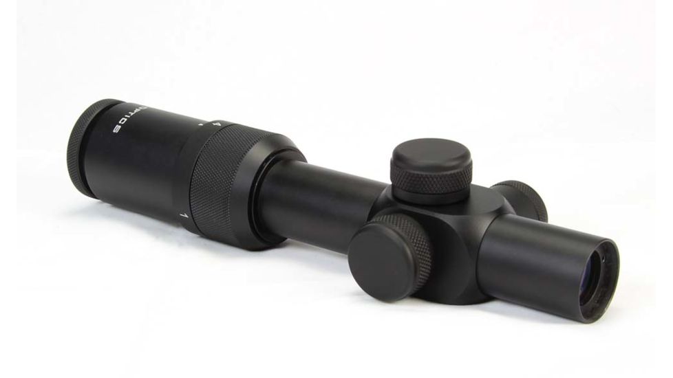 U.S. Optics SR-4C Horus Vision H50 FFP Illuminated Reticle 1-4x22mm Rifle Scope, Matte Black, N/A SR-4C-H50