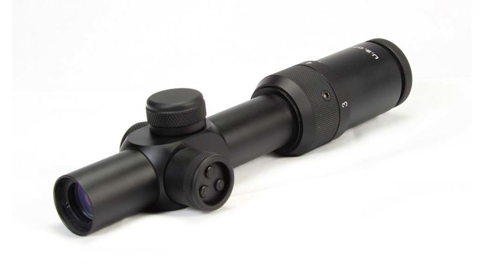 U.S. Optics SR-4C Horus Vision H50 FFP Illuminated Reticle 1-4x22mm Rifle Scope, Matte Black, N/A SR-4C-H50