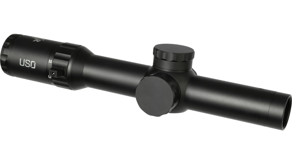 U.S. Optics SXR 1-6x28mm LPVO 34 mm Tube Rifle Scope, Second Focal Plane, Simple Crosshair Reticle, Matte Black, SXR 1-6 SFP