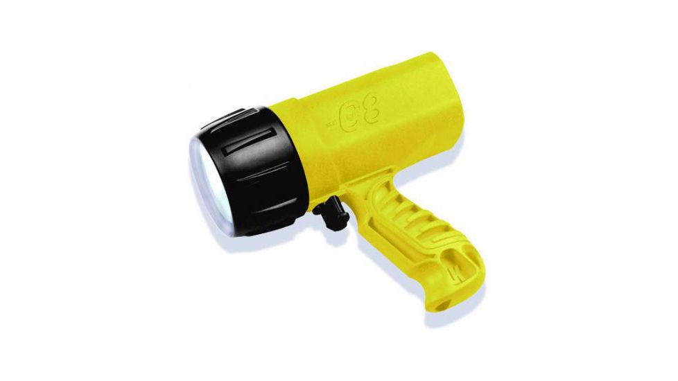 UK International Underwater Kinetics Sunlight C8 Xenon, UK Sunlight C8 Xenon Lights Sunlight C8, Safety Yellow
