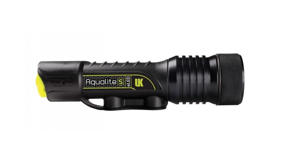 Underwater Kinetics Aqualite S 20o Rechargeable Waterproof Dive Light,500 Lumens,Black 12516