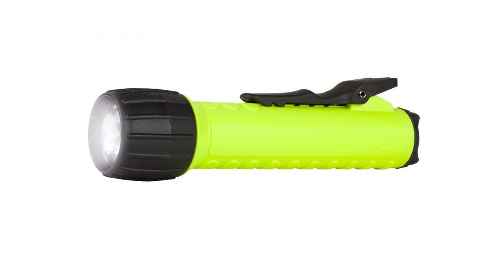 Underwater Kinetics GatorLite Flashlight 3C eLED CPO-AT Safety Yellow w/ Batteries 522109 
