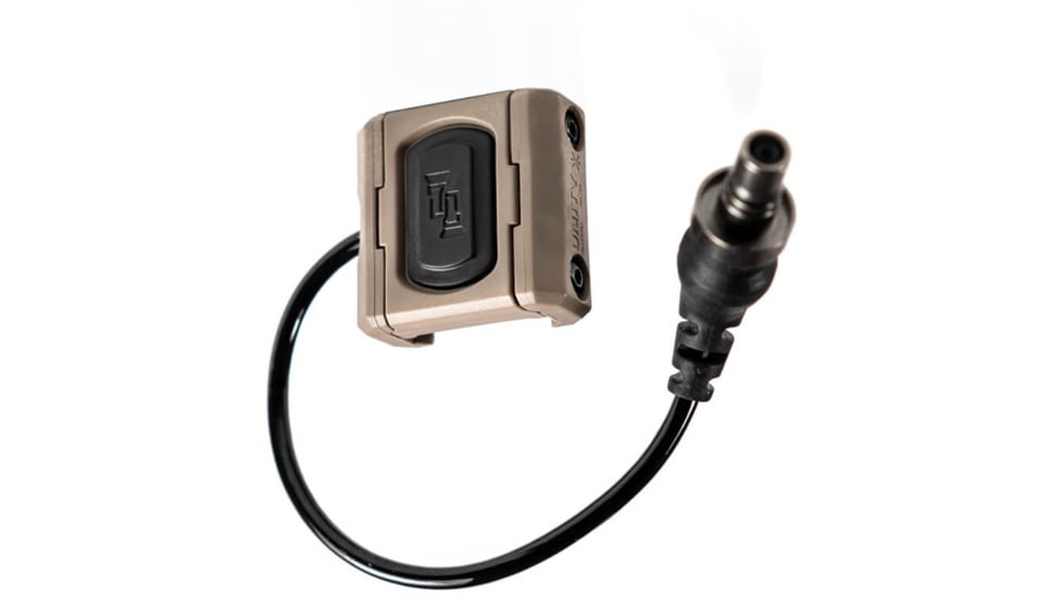 Unity Tactical Modbutton Lite Single Lead Surefire 4.5in Switch, Fits Picatinny, Anodized Finish, FDE, MBLFDESF45