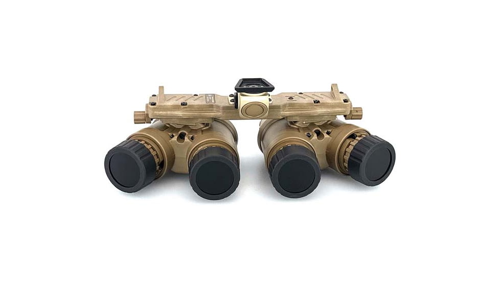 US Night Vision ARGUS Panoramic Night Vision Goggle - Gen II White Phosphor, FDE, 8x6x5in, APNVG-NNVT-WP