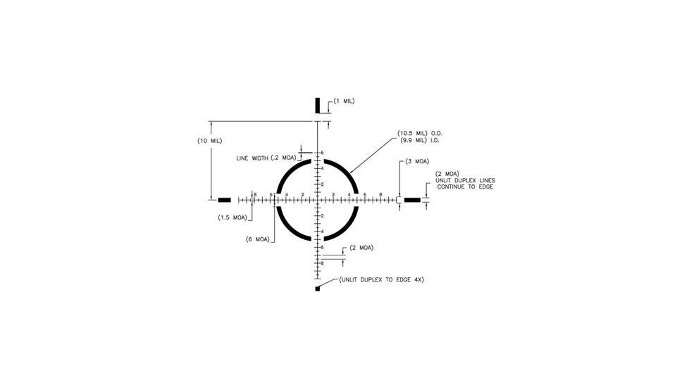 USO SN-4 Rifle Scope JNG MIL Reticle