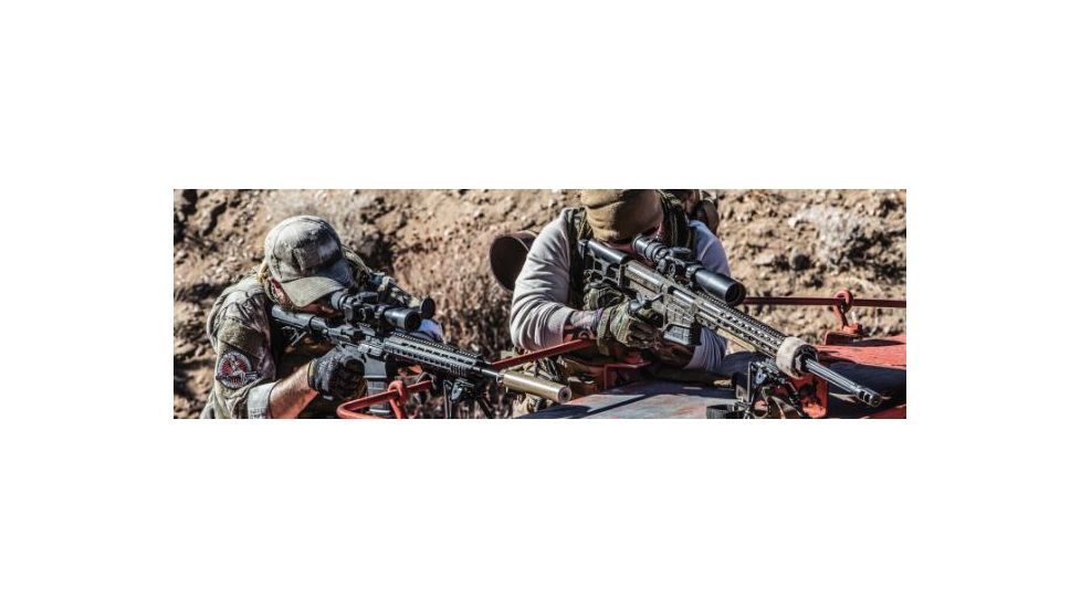 U.S. Optics MR-10 Mil GAP FFP Illuminated Reticle 1.8-10x37mm Rifle Scope, Matte Black, MR-10MIL