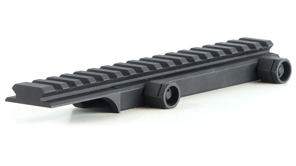 Kensight Heavy Duty Flat Top Riser Rail, Black, 660-502
