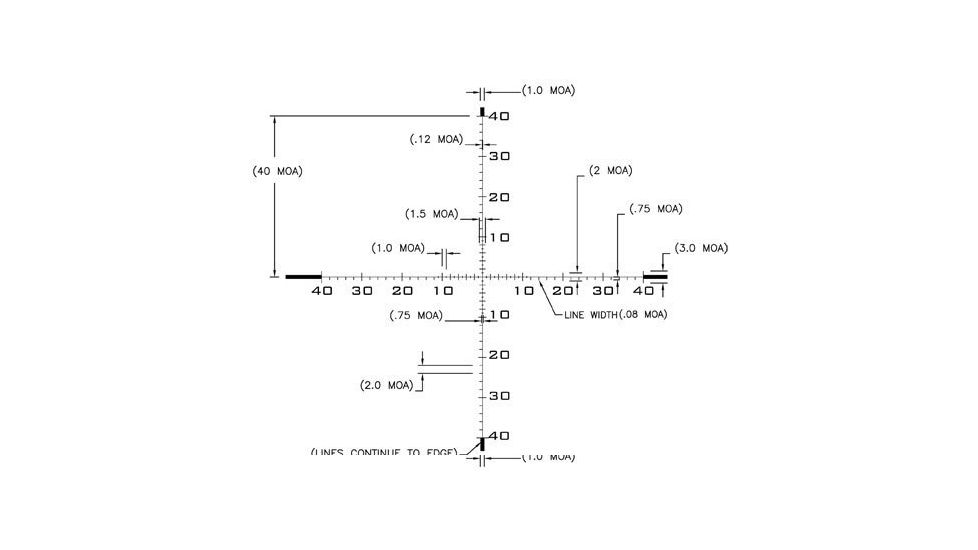 US Optics PCMOA Reticle