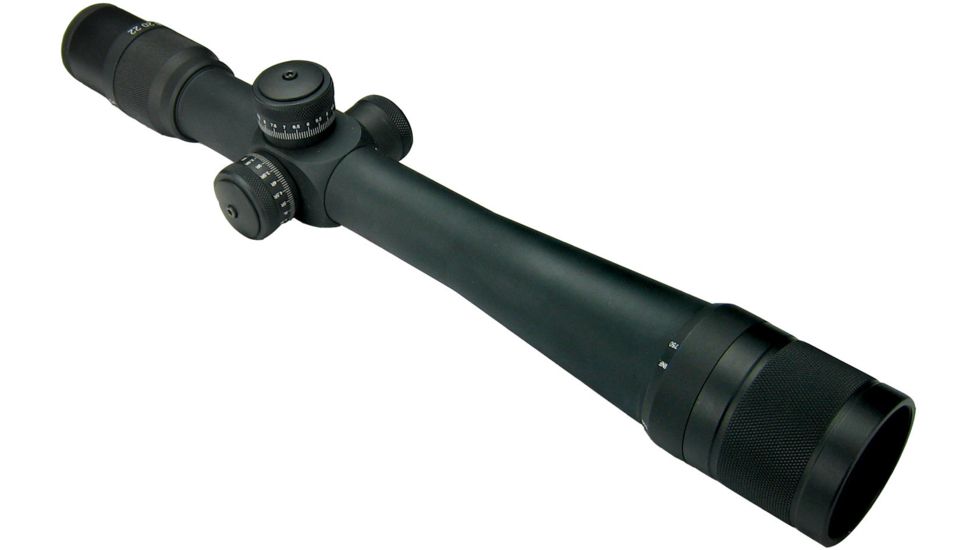 U.S. Optics 3.8-22x44mm SN-3 ERGO Parallax Rifle Scope, RDP MIL Scale Reticle US 3 Knobs