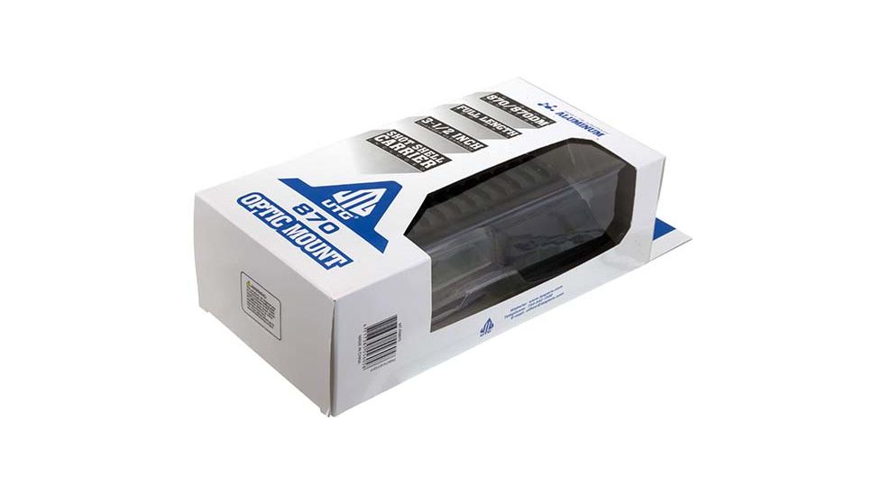 Leapers UTG Pro 870 Optic Mount, 12 Gauge, Scope Mount, Black, Medium, MT-RM870