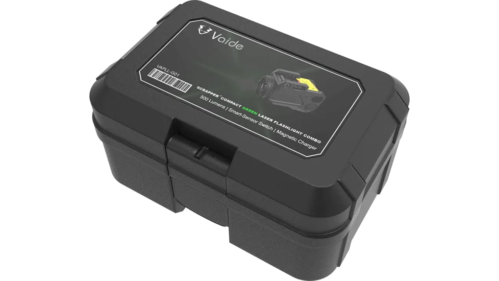 Vaide Scrapper Compact Green Laser Flashlight Combo